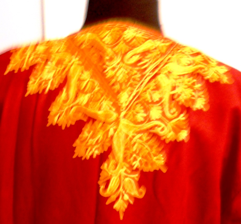 back of the robe